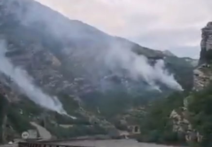 SPASONOSNA KIŠA Provala oblaka gasi požar na području Jablanice (VIDEO)