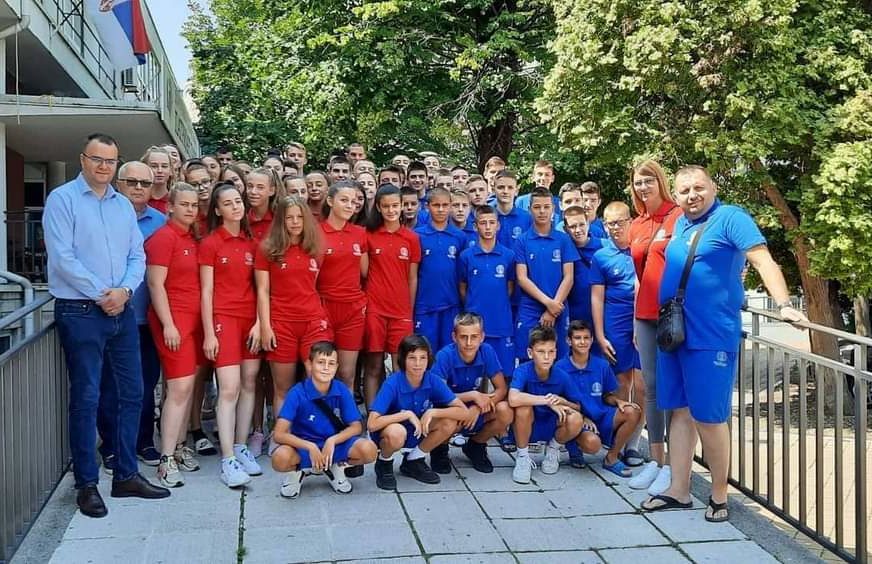 SRBIJA TE ZOVE Mladi sportisti iz Republike Srpske na kampu u Beogradu