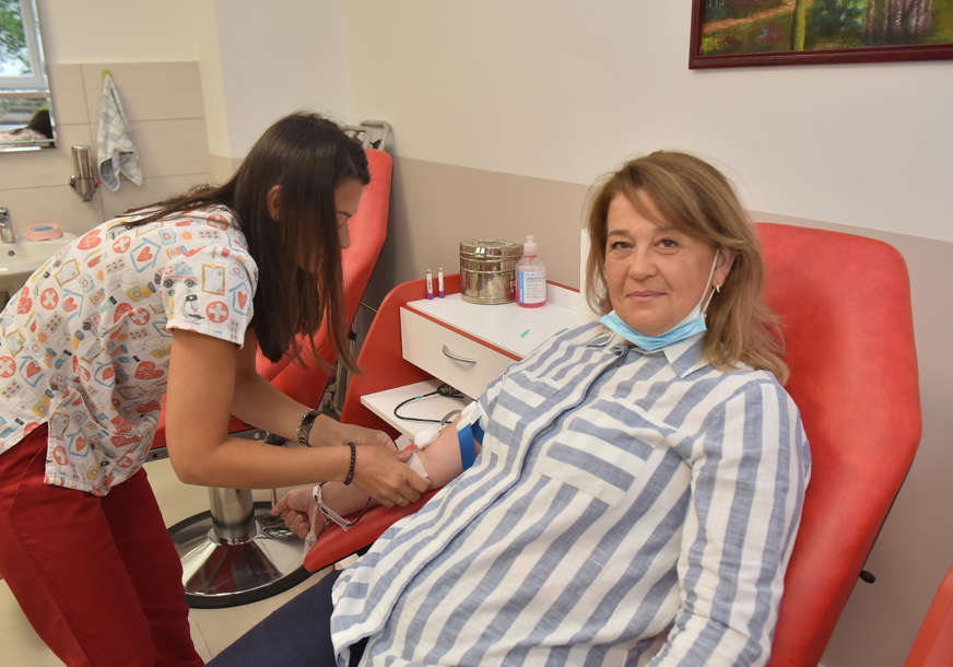 "Svaka data kap je jedan život" Ankica već 21. put dobrovoljno daje krv