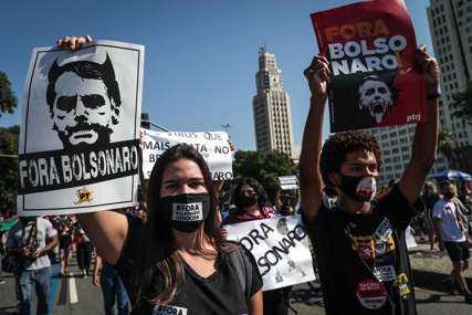 Desetine hiljada ljudi protiv Bolsonara: Protesti zbog odnosa vlasti prema pandemiji