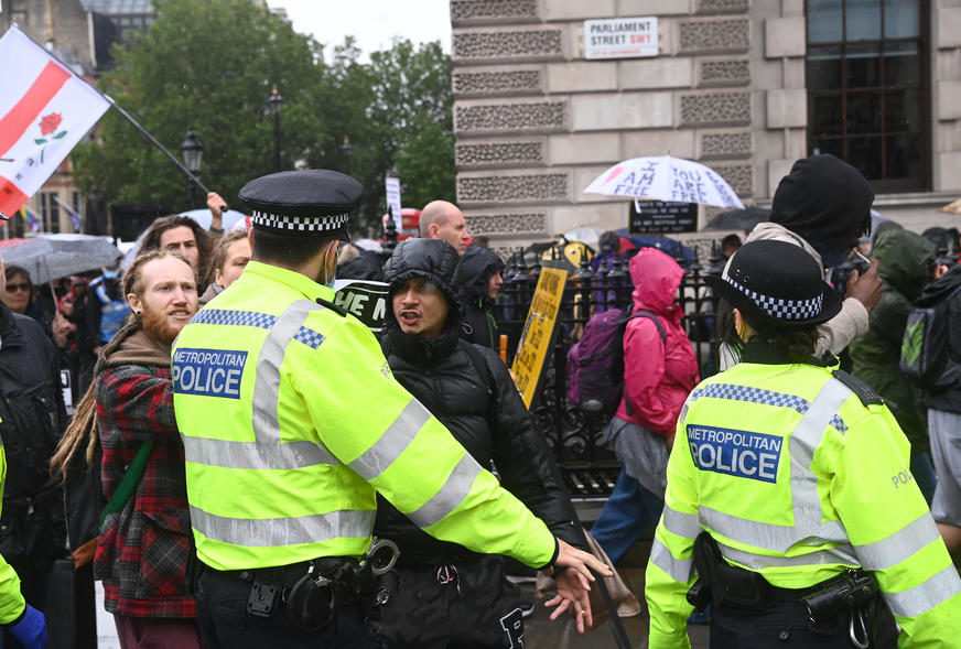 Neprihvatljive scene za vrijeme Evropskog prvenstva: U Londonu uhapšeno više od 80 ljudi