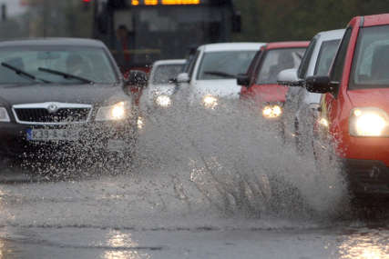 UPALJEN ŽUTI METEOALARM Upozorenje zbog padavina na području Mostara i Sarajeva