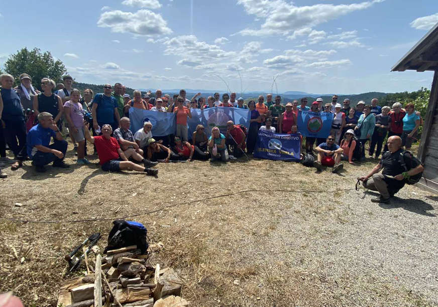 Prvi planinarski kamp u Novom Gradu: Organizovana šetnja Novskom planinom