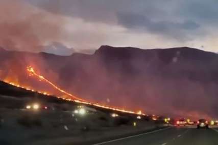 Više od deset požara na Siciliji: Napore vatrogasaca u borbi protiv vatrene stihije dodatno otežava jak vjetar