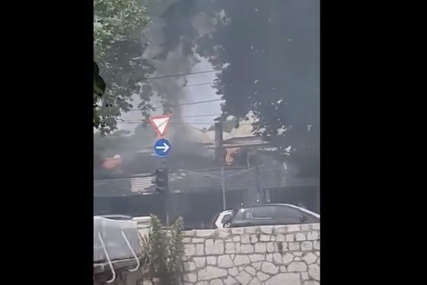 Vatra se proširila sa dimnjaka: Gorio restoran u Sarajevu (VIDEO)