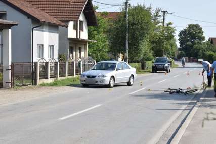 Stradao maloljetni biciklista: Teška saobraćajna nesreća u Prijedoru