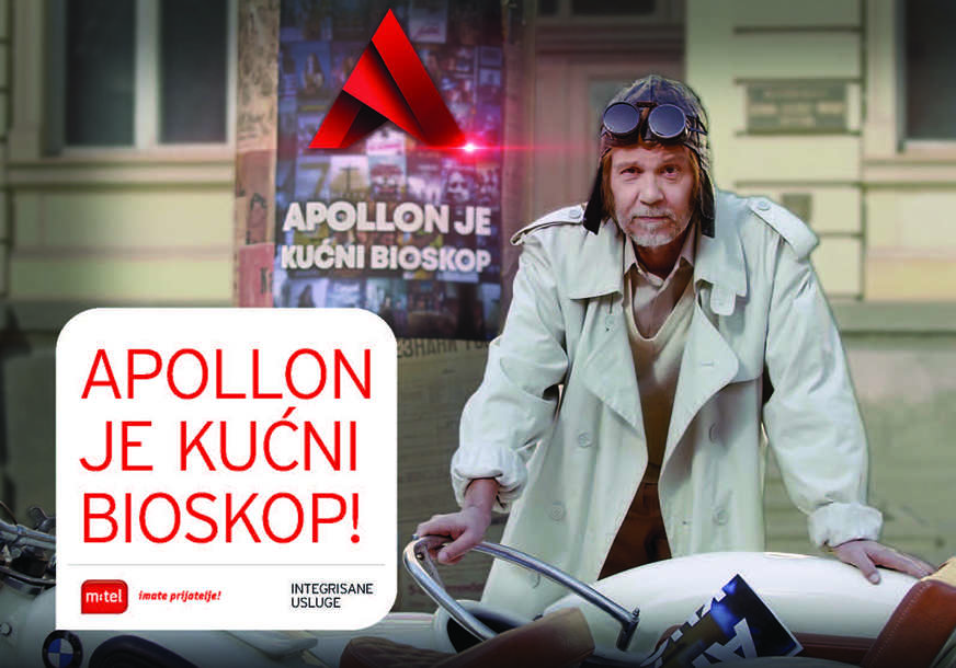 Apollon - vaš kućni bioskop: Besplatno do kraja avgusta za sve m:tel IPTV korisnike