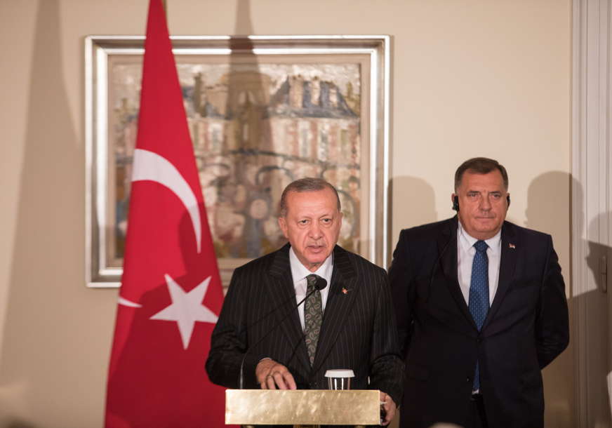 “Velika stvar kada državnik poput Erdogana boravi u BiH” Dodik nakon sastanka članova Predsjedništva sa predsjednikom Turske
