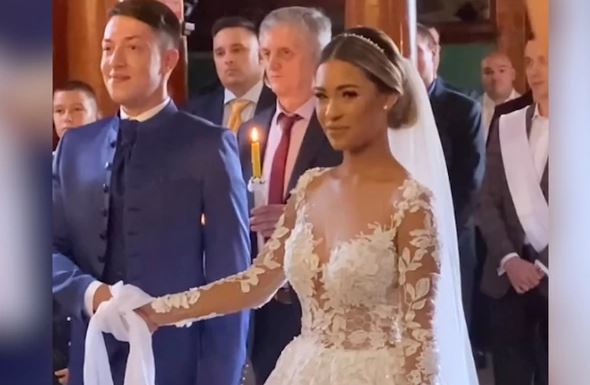 Lijepa Špankinja nakon vjenčanja sa srpskim  glumcem "Ovo sam sanjala od 13. godine" (VIDEO)