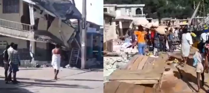 NOVI ZEMLJOTRES NA HAITIJU Zgrade se potresle u gradu Le Kaj