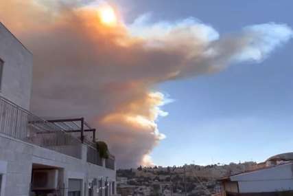 Požar zapadno od Jerusalima: Evakusani građani, nema povrijeđenih (FOTO,VIDEO)