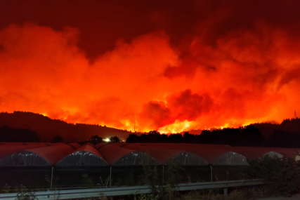Vatrogasci se još uvijek bore sa buktinjom: Požar "Diksi" potpuno uništio grad Grinvil