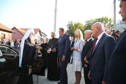 "Dobro došli, Vaša svetosti, u Republiku Srpsku" Željka Cvijanović poželjela je dobrodošlicu patrijarhu srpskom Porfiriju