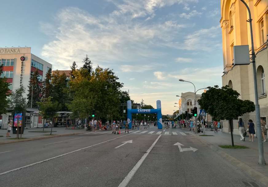 I ovog vikenda rolerijada: Glavna ulica od sutra uveče ponovo postaje pješačka zona