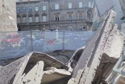 Srušio se dio zgrade u Zagrebu: Nije se dogodilo ono najgore” (VIDEO)