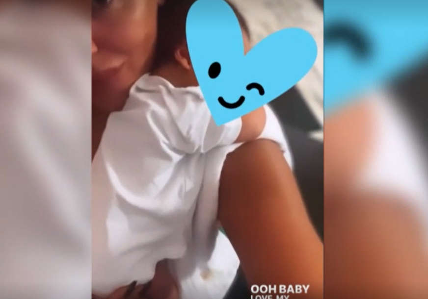Tetka Nataša raznježila prizorom: Sestrić joj zaspao u naručju (VIDEO)