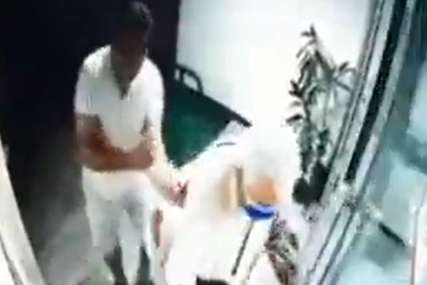 SRAMAN ČIN Lopov u sekundi opljačkao starijeg muškarca (VIDEO)
