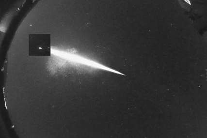 SJAJNA KUGLA Spektakularan snimak pada meteorita kod Rijeke (VIDEO)