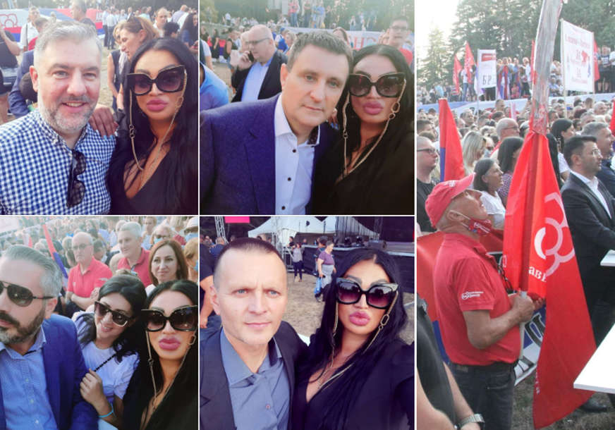 “LICEMJERJE NAJGORE VRSTE” Iz SDS osudili ponašanje funkcionera SNSD na stranačkom skupu na Kozari (FOTO)