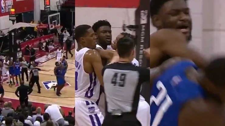 SKANDAL U NBA Zakucavanje dovelo do tuče košarkaša (VIDEO)