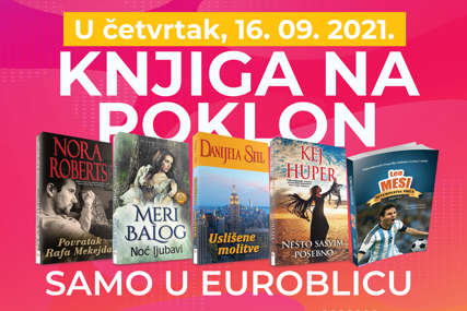 ROMAN NA POKLON Obogatite svoju biblioteku uz “EuroBlic”