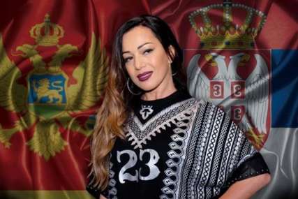 CRNOGORCI KLJUČAJU OD BIJESA Jadranka Barjaktarović pjevala: "Srpkinja je mene majka rodila"