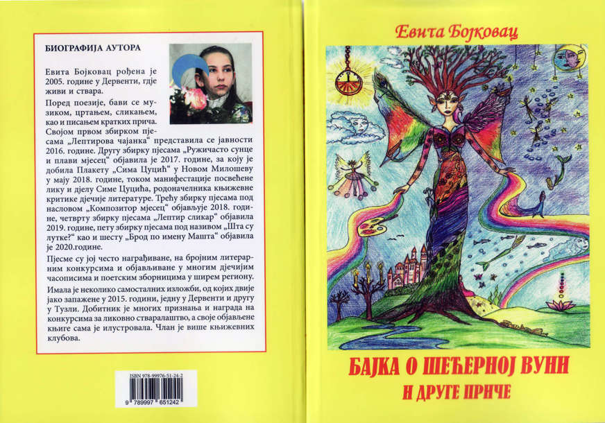 Sedmo djelo mlade autorke: Objavljena knjiga "Bajka o šećernoj vuni i druge priče" Evite Bojkovac