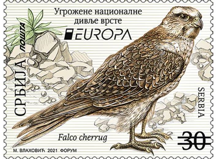 Stepski soko na evropskom izboru za najljepšu poštansku marku