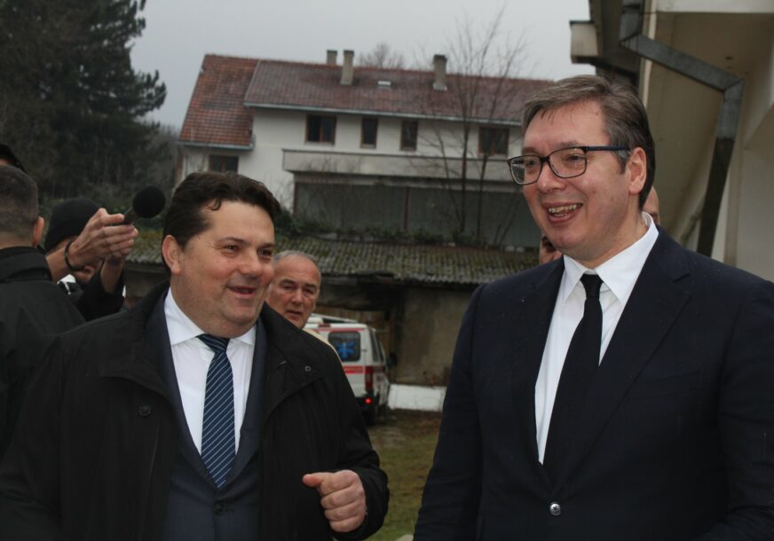 Nenad Stevandić i Aleksandar Vučić