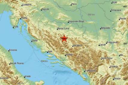 Novi zemljotres pogodio BiH: Zabilježeno podrhtavanje tla kod Travnika