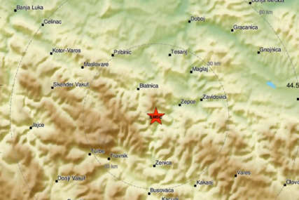 ZATRESLO SE I U BANJALUCI Zemljotres jačine 4,3 stepena pogodio Zenicu