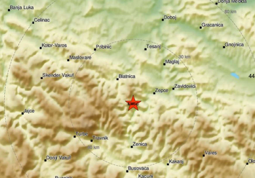 “Čuli smo samo huk” Za sada nema prijavljene štete nakon jakog zemljotresa na području Zenice