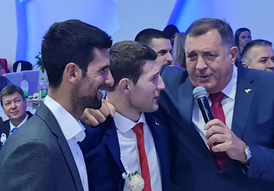 Ženi se Nemanja Majdov: Na svadbi zapjevali Milorad Dodik i Novak Đoković (VIDEO)