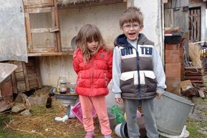 Lazarevići OKREĆU NOVI LIST: Aleksandar (5) i Anđela (4) sanjali su o punom frižideru i kupatilu koje nije napolju, a sada će dobiti novu kuću (FOTO)