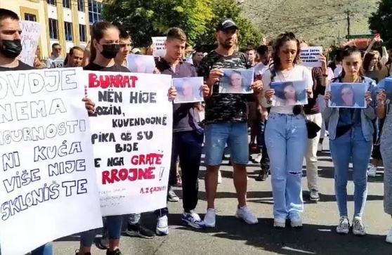 "JUČE ŠEJLA, DANAS TI" Protest zbog ubistva djevojke (19) koje je šokiralo Crnu Goru (VIDEO)