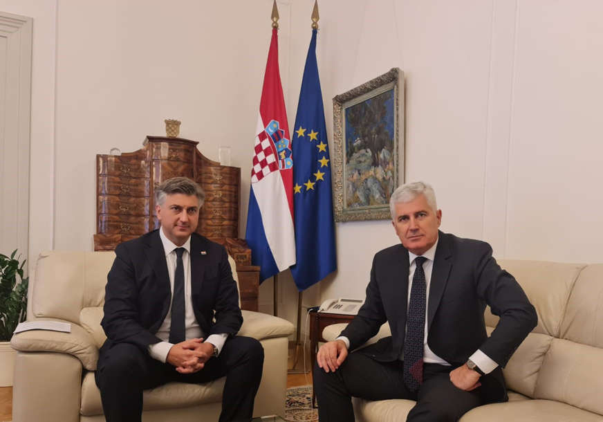 Čović i Plenković saglasni: Hitno dovršiti izmjene Izbornog zakona BiH