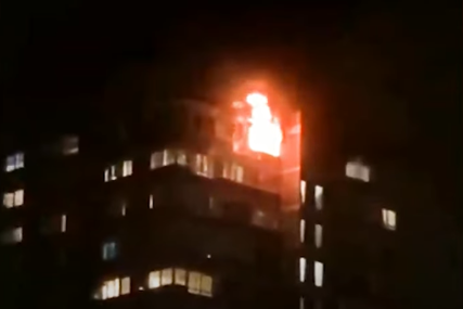 VELIKI POŽAR U LONDONU Zapalila se zgrada, povrijeđeni žena i dijete (VIDEO)