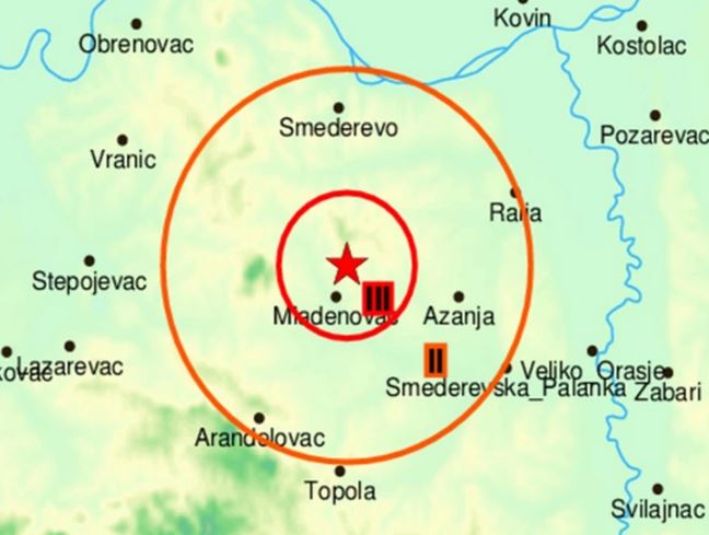 "Mislila sam da je pao plafon" Zemljotres u Mladenovcu digao građane na noge