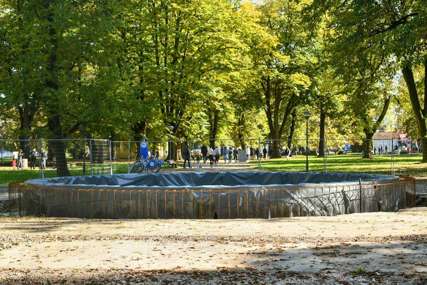 Odjeljenje za prostorno uređenje o izgradnji fontane: Park „Mladen Stojanović“ nema status nacionalnog spomenika
