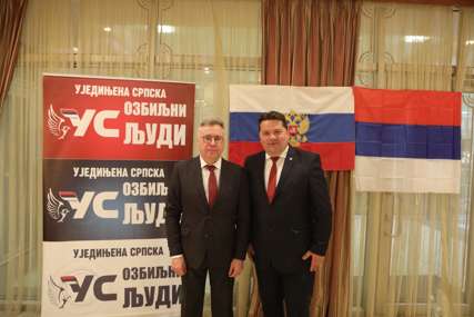MNOGO USPJEHA U RADU Ambasador Kalabuhov čestitao Stevandiću rođendan
