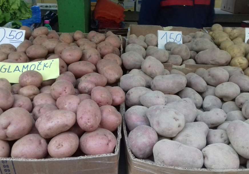 Kilogram krompira 2,5 KM: Cijene povrća u Srpskoj DRASTIČNO SKOČILE, kupus skuplji čak tri puta