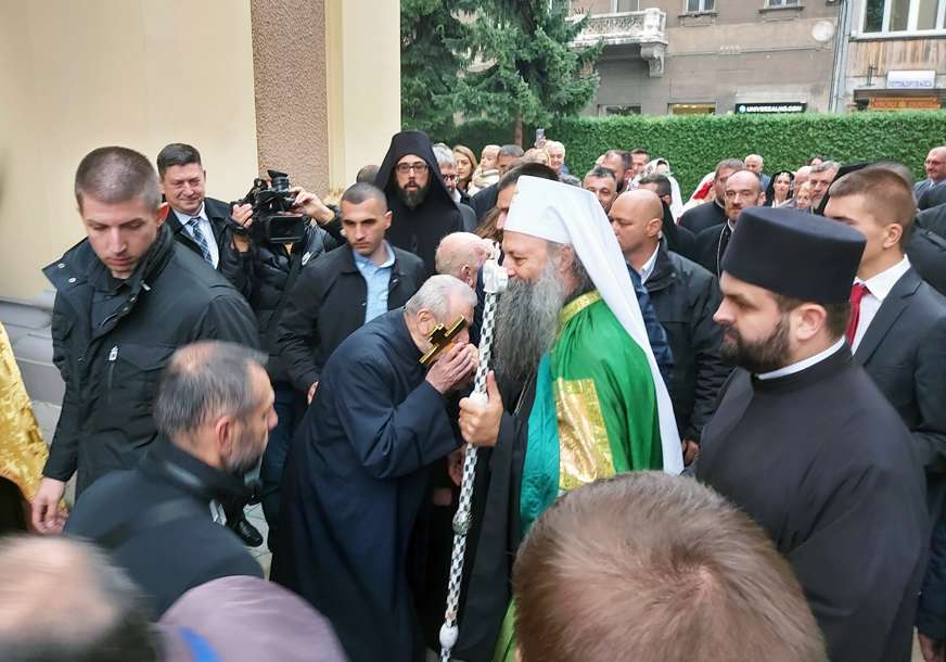 Patrijarh Porfirije stigao u Istočno Sarajevo: Sa načelnicima o izgradnji hramova