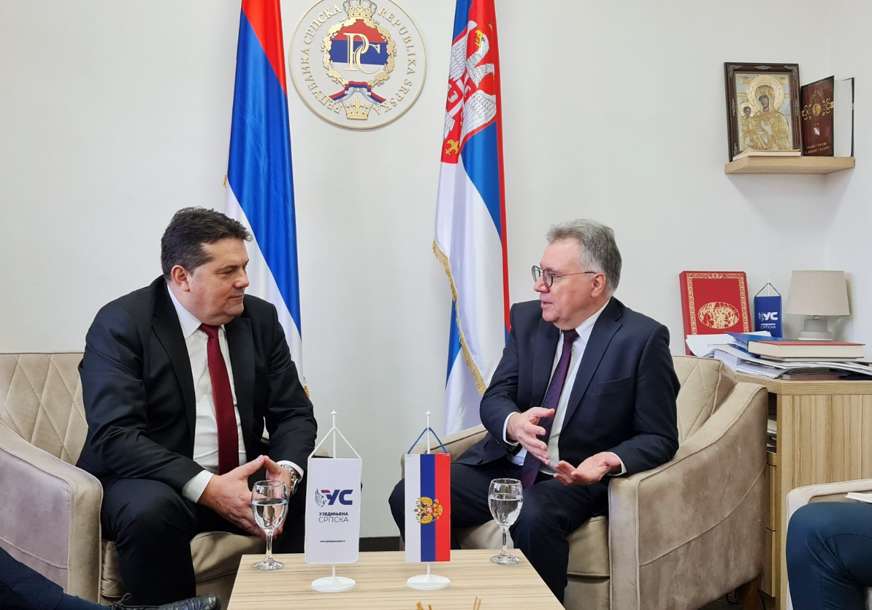 MIR NEMA ALTERNATIVU Stevandić i Kalabuhov razgovarali o političkoj situaciji u BiH (FOTO)