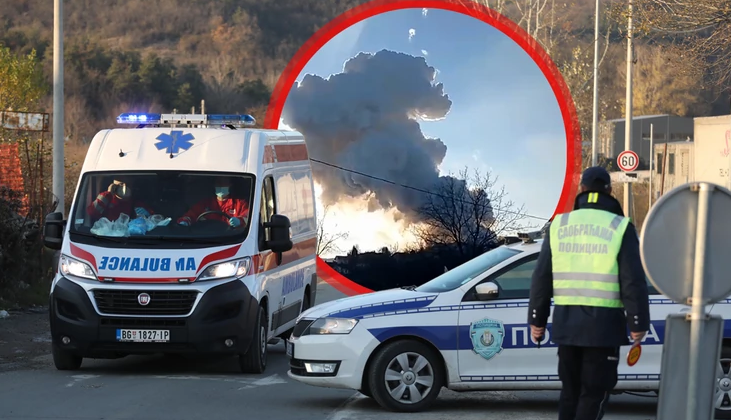 Hrabri vatrogasci SPASLI JEDNU OSOBU IZ POŽARA nakon eksplozije kod Bubanj Potoka