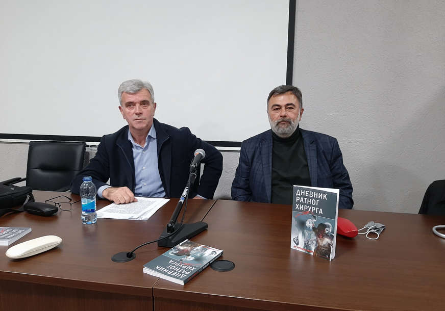 "Svojevrstan spomenik" Predstavljeno drugo dopunjeno izdanje knjige "Dnevnik ratnog hirurga" doktora Miodraga Lazića