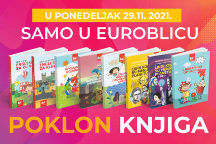 “EUROBLIC” NASTAVLJA S POKLONIMA Obradujte svoje mališane poučnim knjigama