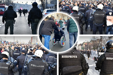 Guranje između policije i demonstranata: Ekološki aktivisti blokirali auto-put i pojedine ulice u Beogradu (VIDEO)