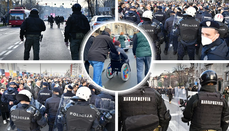 Protesti u više gradova Srbije: Blokiran autoput kod Sava centra i most u Novom Sadu (VIDEO)