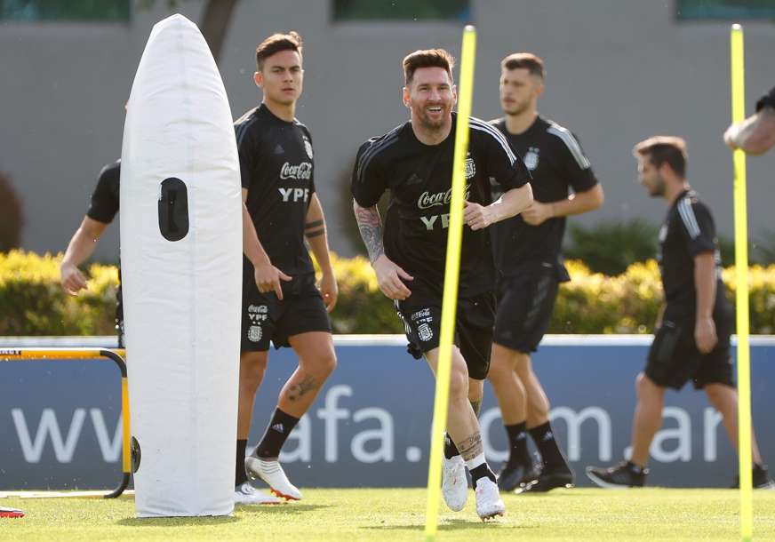 Igraće protiv Brazila: Mesi trenirao sa reprezentativcim Argentine
