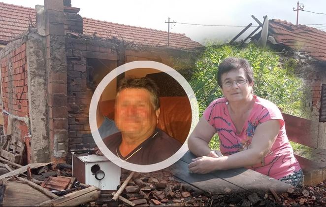 Suđenje za PALJENJE KUĆE i dalje traje: Dragan koji je zapalio ženi kuću osuđen na svega 6 mjeseci zatvora, zbog kršenja mjere zabrane prilaska